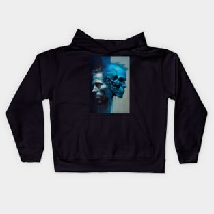 Duality of Existence: Life and Death Kids Hoodie